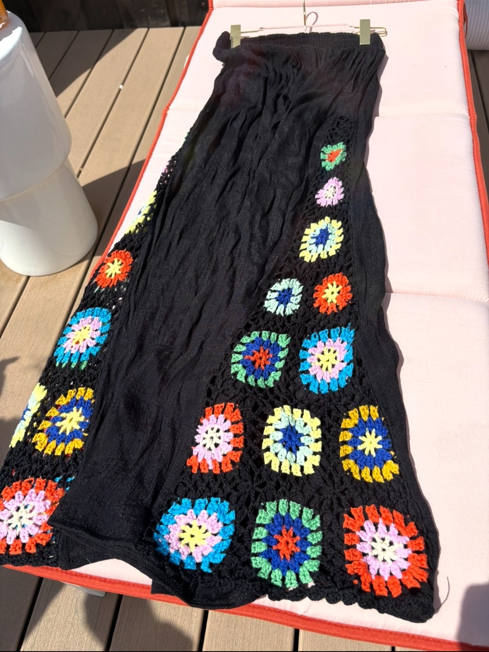 Elan small black wide leg pant- Never worn.